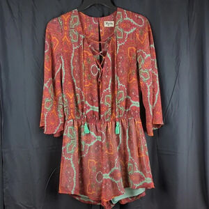 Show Me Your MuMu Romper. Boho. Medium